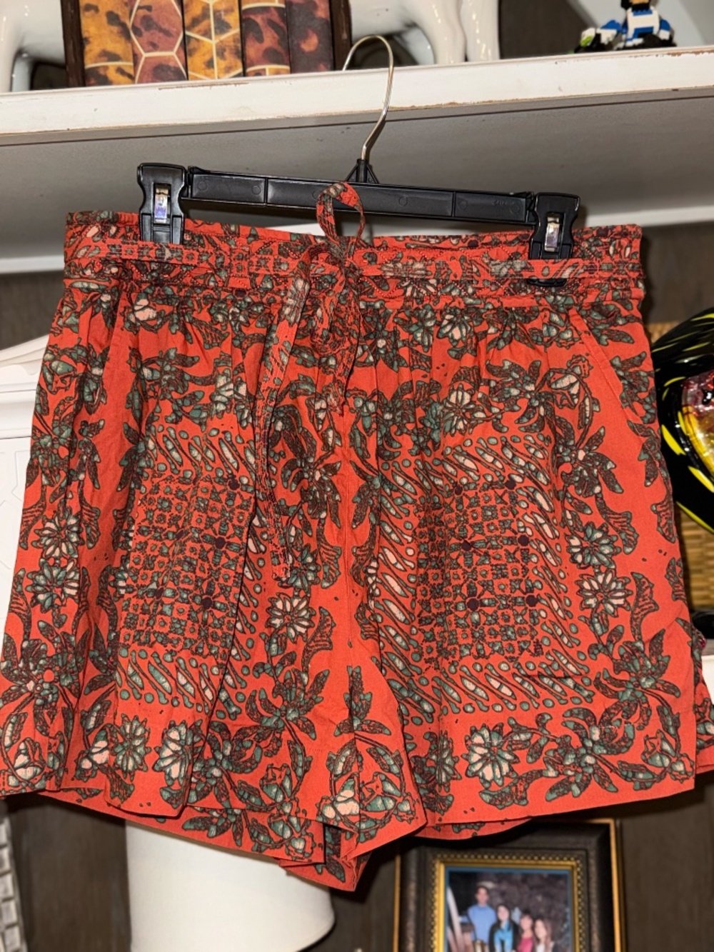 Ulla Johnson sz 10 Nalani shorts clementine bandana floral print - Picture 4 of 6